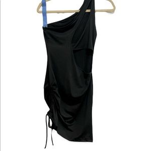 One Shoulder Cut-out Dress